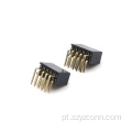 Conector de cabeçote fêmea com passo de 1,27 mm 10P